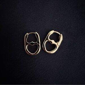 Stainless Steel Bottle Tab Sleeper Earrings